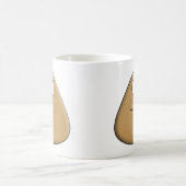 Happy Pou - Tasse des Kaffees (Mittel)