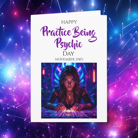 Happy Practice being Psychic Day! Nov 2nd Karte