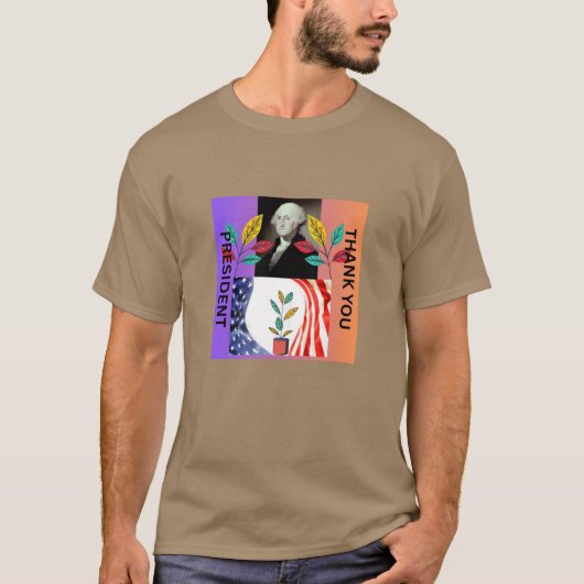 HAPPY PRESIDENT DAY OF THE AMERICA T-Shirt (Vorderseite)