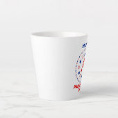 Happy President's day custom monogram Coffee Tasse (Vorderseite)