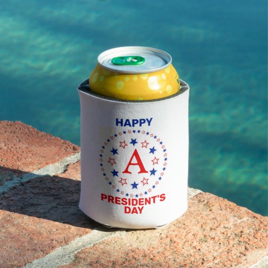 Happy President's day custom monogram Dosenkühler (In Situ Pool)