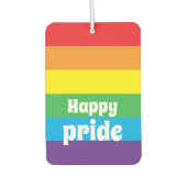 Happy Pride Air Freshener Autolufterfrischer (Vorderseite)