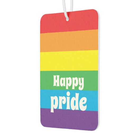 Happy Pride Air Freshener Autolufterfrischer (Links)