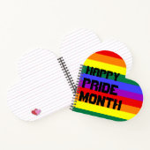 Happy Pride Monat Notebook-Geschenk Notizblock (Innenseite)