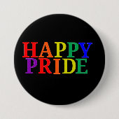 Happy Pride Month Button (Vorderseite)