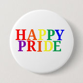 Happy Pride Month Button (Vorderseite)