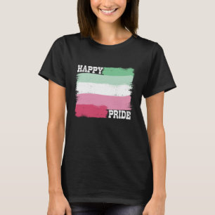 Happy Pride Rainbow LGBTQIA+ Community Stolz Verbü T-Shirt