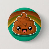 Happy Pudding - Rainbow Style Button (Vorderseite)