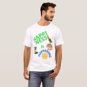 Happy Puff Anstrich Crew T-Shirt (Vorne ganz)