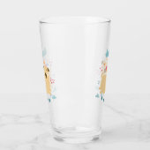 Happy Puggy Glass Tumbler (Links)
