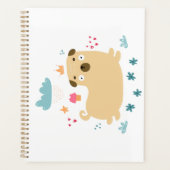 Happy Puggy Planner Planer (Vorderseite)