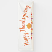 Happy Pumpkin Erntedank Banner (Vertikal)