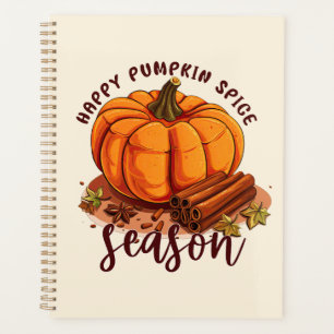 Happy Pumpkin Gewürzsaison - Gemütliche Herbstwoch Planer