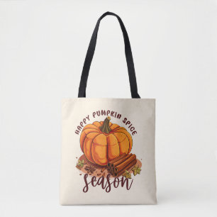 Happy Pumpkin Gewürzsaison - Gemütliche Herbstwoch Tasche