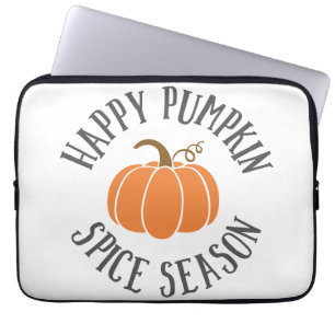 Happy Pumpkin Gewürzsaison Laptopschutzhülle
