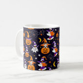 Happy Pumpkin Halloween Kaffeetasse (Vorderseite Links)