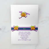 Happy Pumpkin Happy Halloween Son Karte (Innenseite)