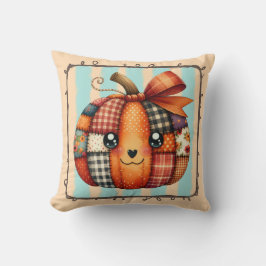 Happy Pumpkin Patchwork Quilt Herbst - Gemütliche Kissen