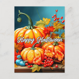 Happy Pumpkin Season Postkarte