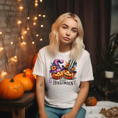 Happy Pumpkins in Hats T-Shirt