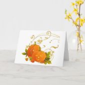 Happy Pumpkins Karte (Gelbe Blume)