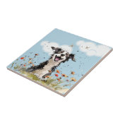 Happy Pup Fliese (Seite)