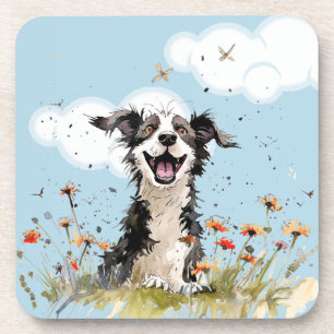 Happy Pup Getränkeuntersetzer