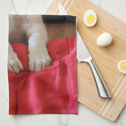 Happy Pup! Kitchen Towels Geschirrtuch (Viertel Falte)