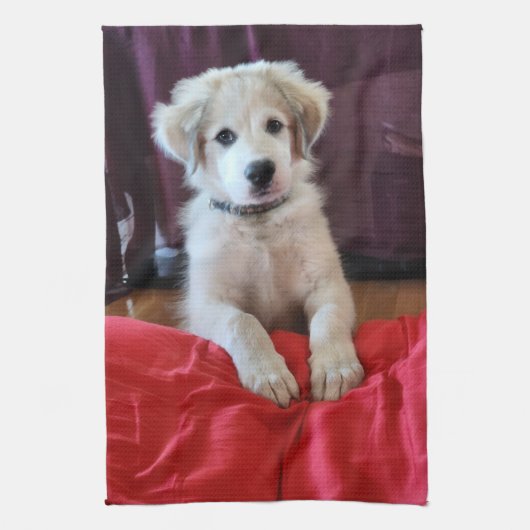 Happy Pup! Kitchen Towels Geschirrtuch (Vertikal)