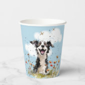 Happy Pup Pappbecher (Rückseite)