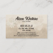 Happy Puppy Student - Dog Training Visitenkarte (Rückseite)