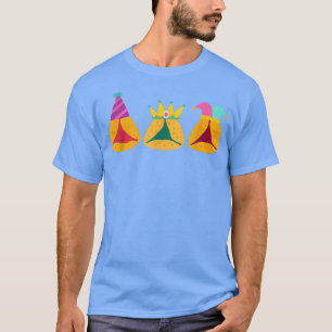 Happy Purim Costume Idee Niedlichen Hamantaschen T-Shirt