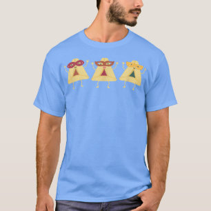 Happy Purim Costume Idee Niedlichen Hamantaschen T-Shirt
