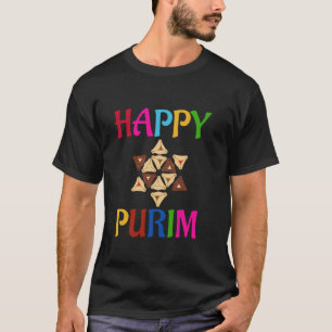 Happy Purim Costume lustige jüdische T-Shirt