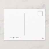 Happy Purim Feiertagspostkarte (Rückseite)