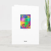 Happy Purim Festival Feiertagskarte (Rückseite)