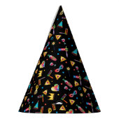 Happy Purim Festival Kinder Party Geschenk Schwarz Partyhütchen (Links)