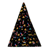 Happy Purim Festival Kinder Party Geschenk Schwarz Partyhütchen (Rechts)