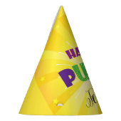 Happy Purim Festival Kinder Party Geschenke Muster Partyhütchen (Links)