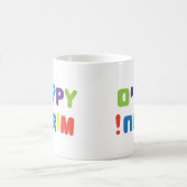 Happy Purim Festival Kinder Party Muster Kaffeetasse (Mittel)