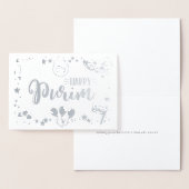 Happy Purim Folienkarte (Anzeige)