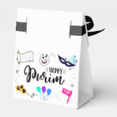Happy Purim Geschenkschachtel (Rückseite)