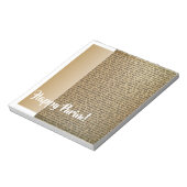 Happy Purim Gift Judaika Notizblock (Rotiert)