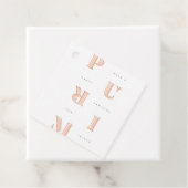 Happy Purim in Neutralen Geschenkanhänger (Beispiel)