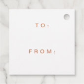 Happy Purim in Neutralen Geschenkanhänger (Rückseite)