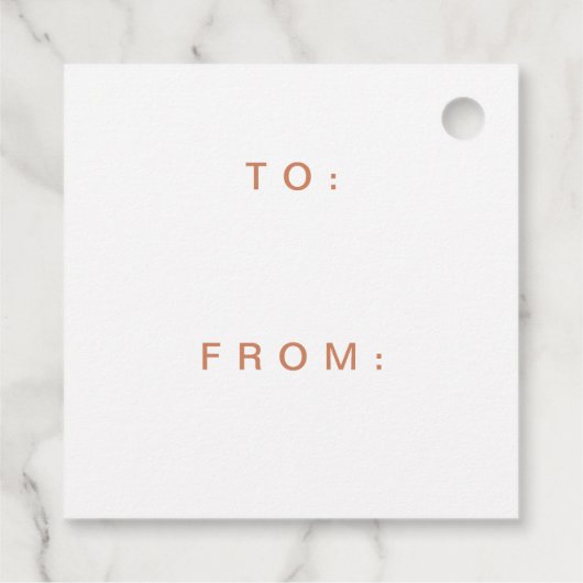 Happy Purim in Neutralen Geschenkanhänger (Rückseite)