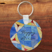 Happy Purim Key Chain Schlüsselanhänger (Vorderseite)