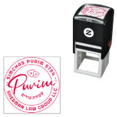 Happy Purim Personalisiert Red Self-Inking Briefma Permastempel (Beispiel)