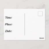 Happy Purim Postkarte (Rückseite)