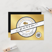 Happy Purim Promotionskarte Karte (Vorderseite/Rückseite Beispiel)